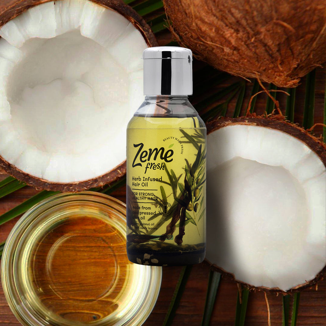 Herb Infused Hair Oil ZeméFresh