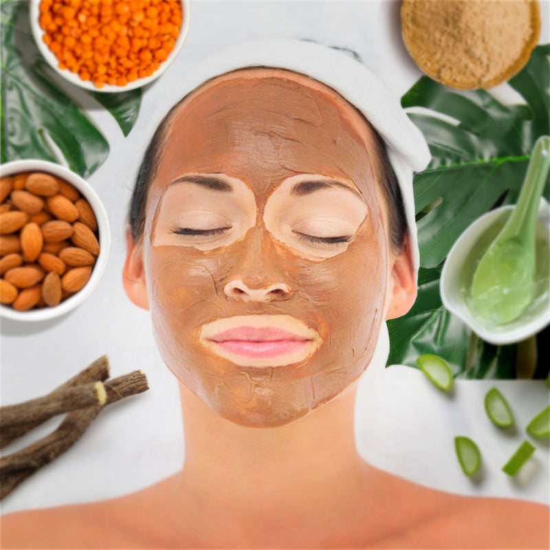 Ayurvedic Facial Kit - for Dry Skin | Made Fresh on Order