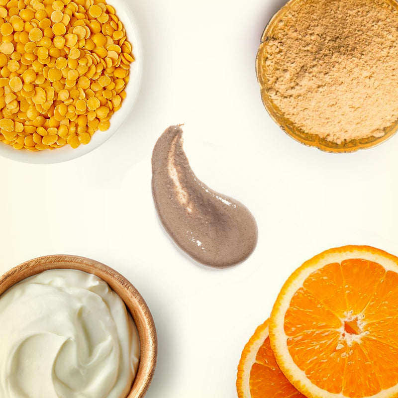 Detanning Face Pack - with Orange Peel